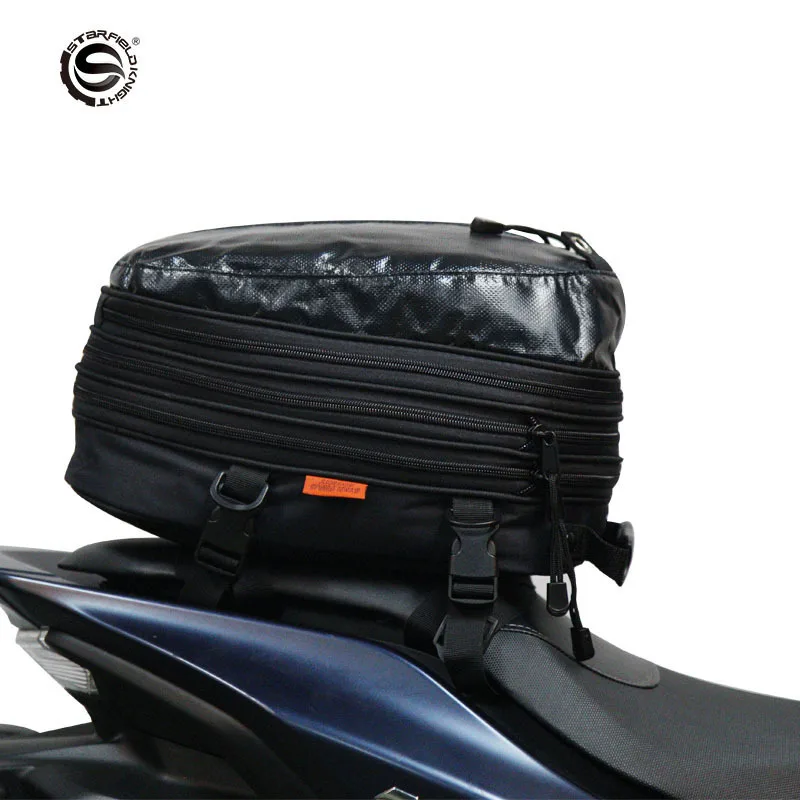 Сумка для мотоциклетного шлема STAR FIELD KNIGHT, водонепроницаемый многоцелевой рюкзак для езды на мотоцикле Большой емкости, сумки для задних сидений мотоциклов Изображение 2