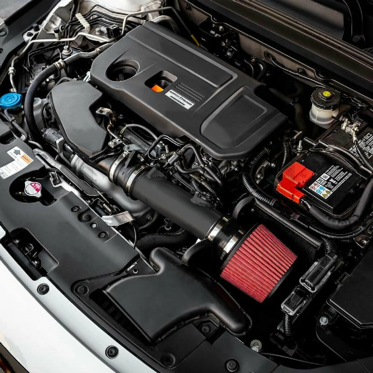 Детали двигателя KYOSTAR Алюминиевая 3-дюймовая Высокопроизводительная Система впуска холодного воздуха для Honda Accord 2.0L T 2018-2022 Изображение 5