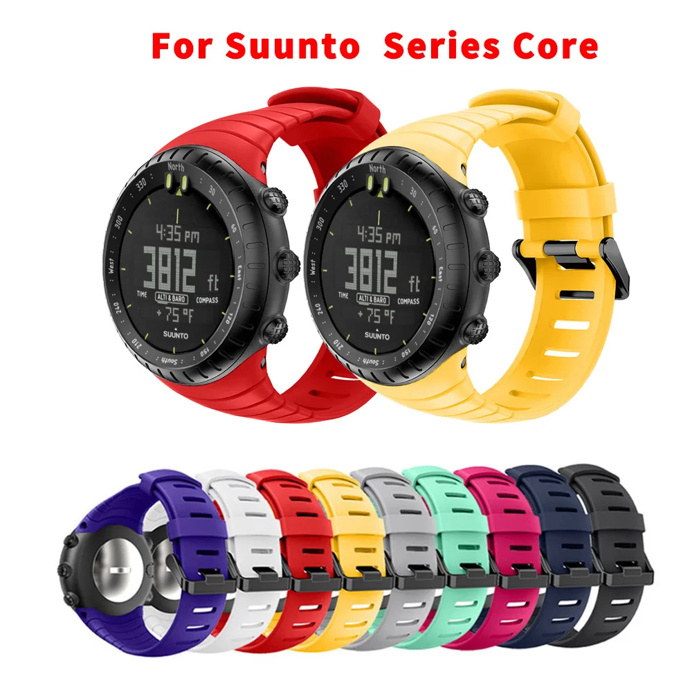 Ремешок для часов Suunto Core, силиконовый ремешок для часов, сменный браслет, браслет для смарт-часов Suunto Core, ремешок для часов Изображение 0