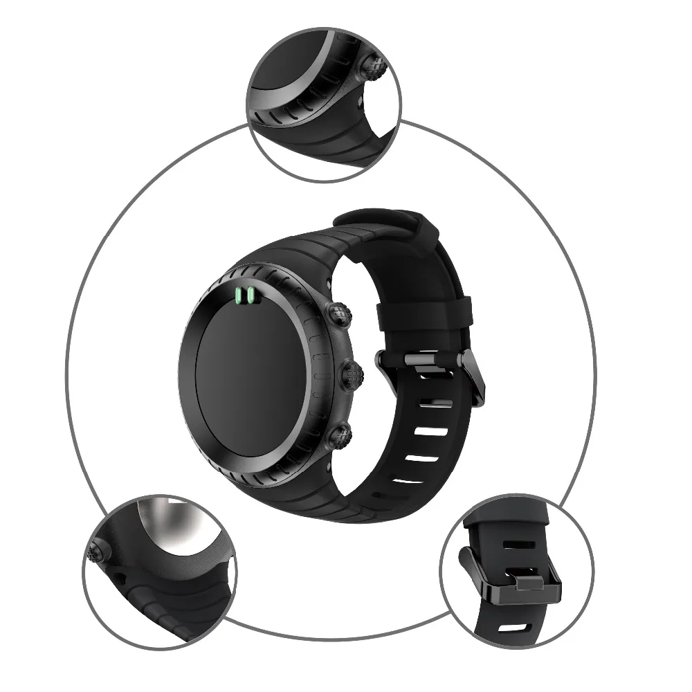 Ремешок для часов Suunto Core, силиконовый ремешок для часов, сменный браслет, браслет для смарт-часов Suunto Core, ремешок для часов Изображение 1
